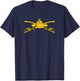 Army Armor Branch U.S. Military Tanker Insignia T-Shirt - T-Shirt | Navy