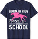 Horseback Riding Girl Funny Horse Girl T-Shirt - T-Shirt | Navy