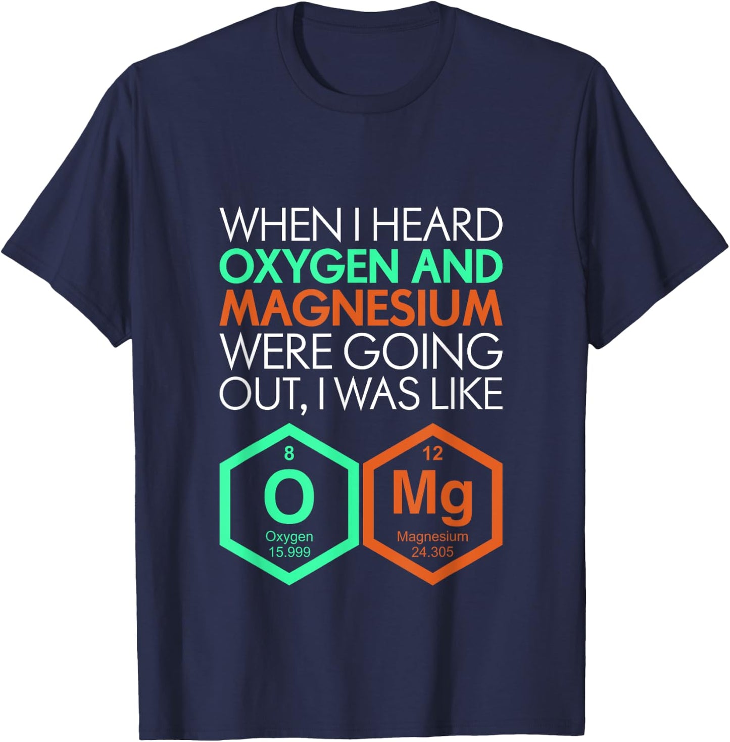 Funny Science Shirt Cool Nerd Gift Men Women Kids T-Shirt - T-Shirt | Navy