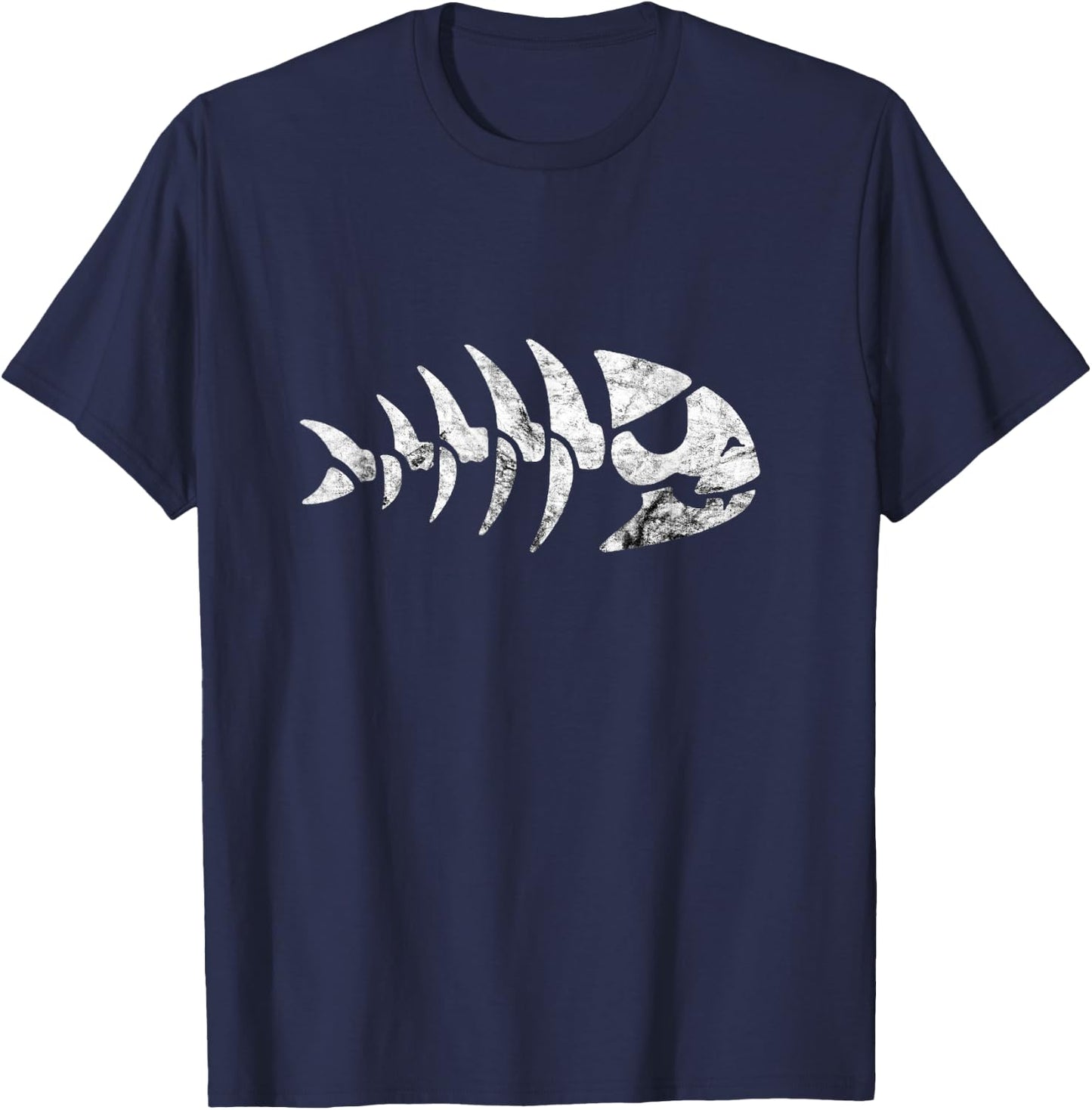 Pirate Fish FSM Pastafari Flying Spaghetti Monster T-Shirt - T-Shirt | Navy