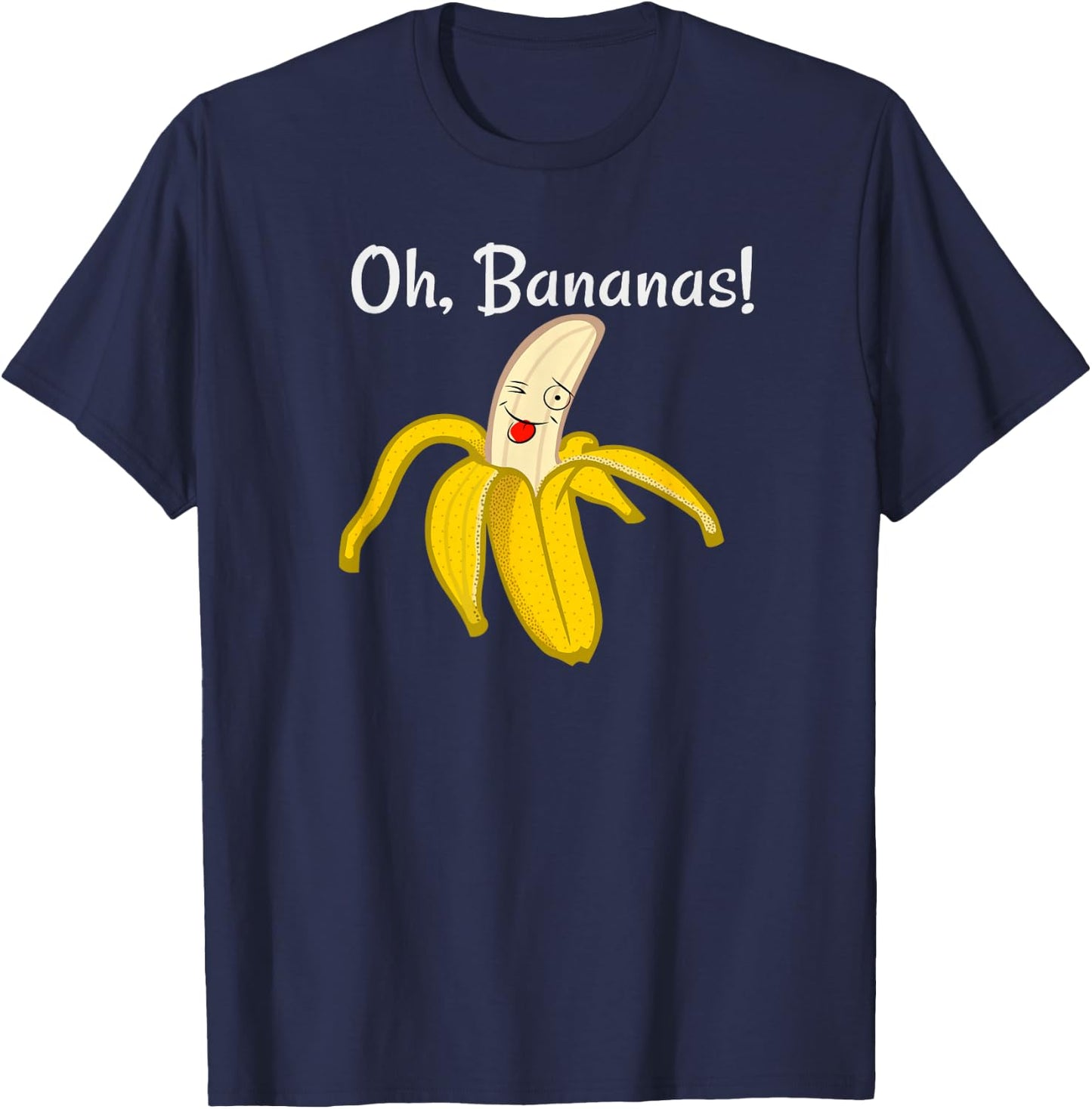 Oh, Bananas T-Shirt - T-Shirt | Navy