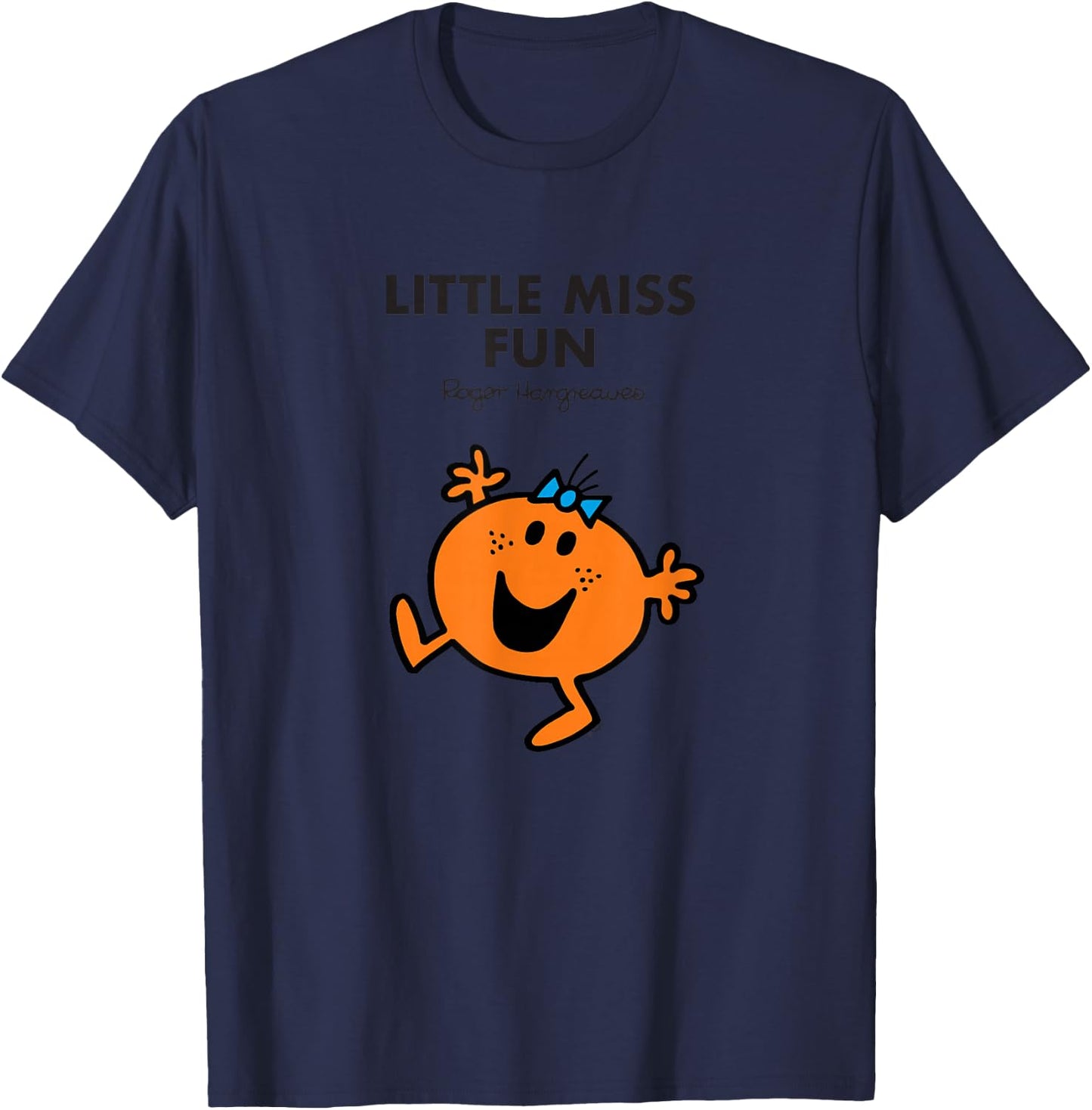 Mr. Men Little Miss Fun T-Shirt - T-Shirt | Navy