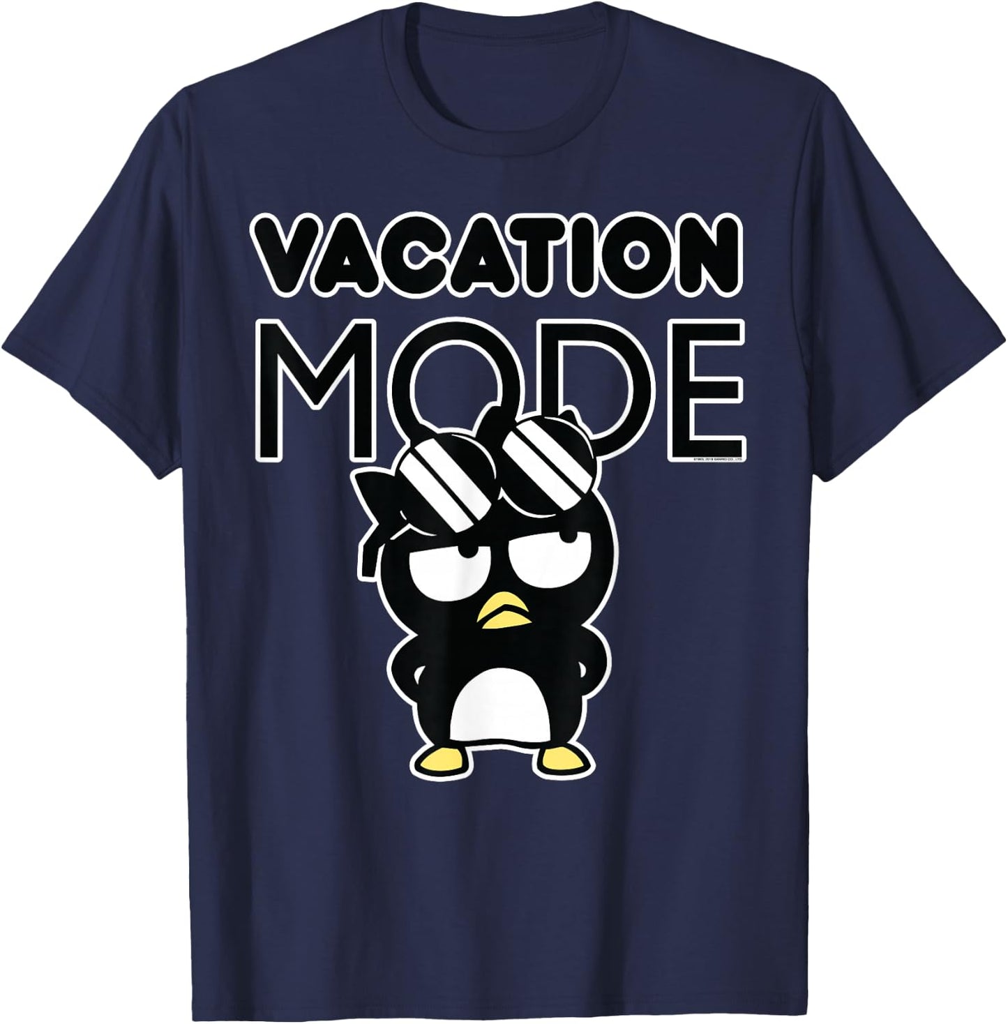 Badtz-Maru Vacation Mode T-Shirt - T-Shirt | Navy