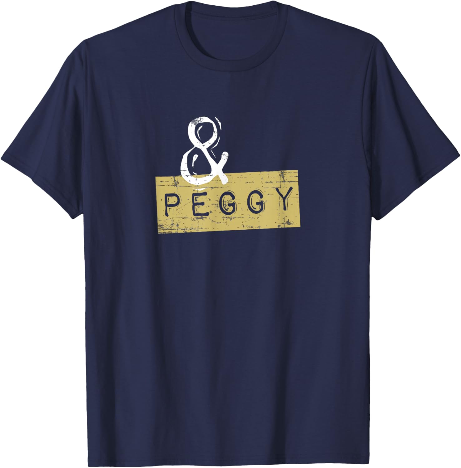 Funny And Peggy - Funny Hamilton Shirts T-Shirt - T-Shirt | Navy