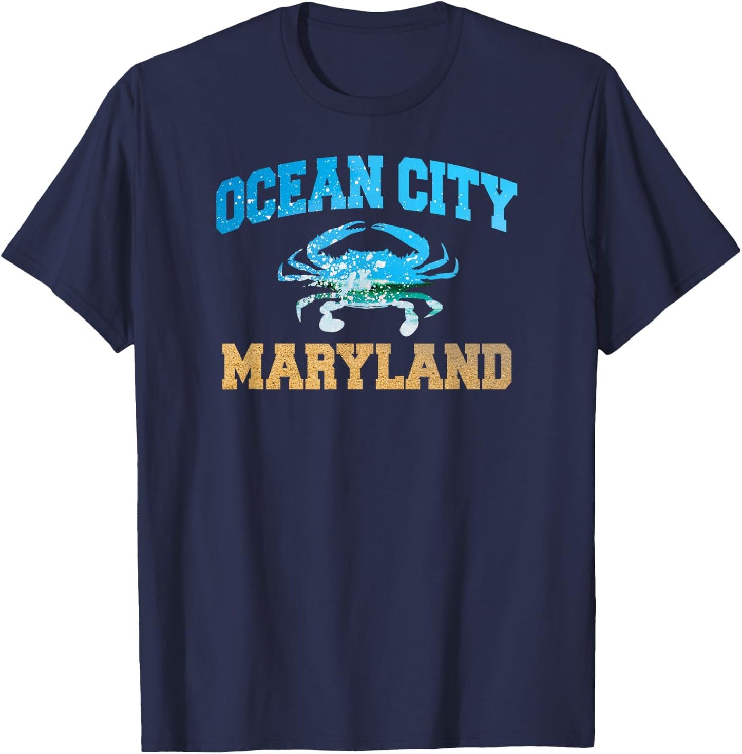 Ocean City Maryland T Shirts OC MD T-Shirt - T-Shirt | Navy