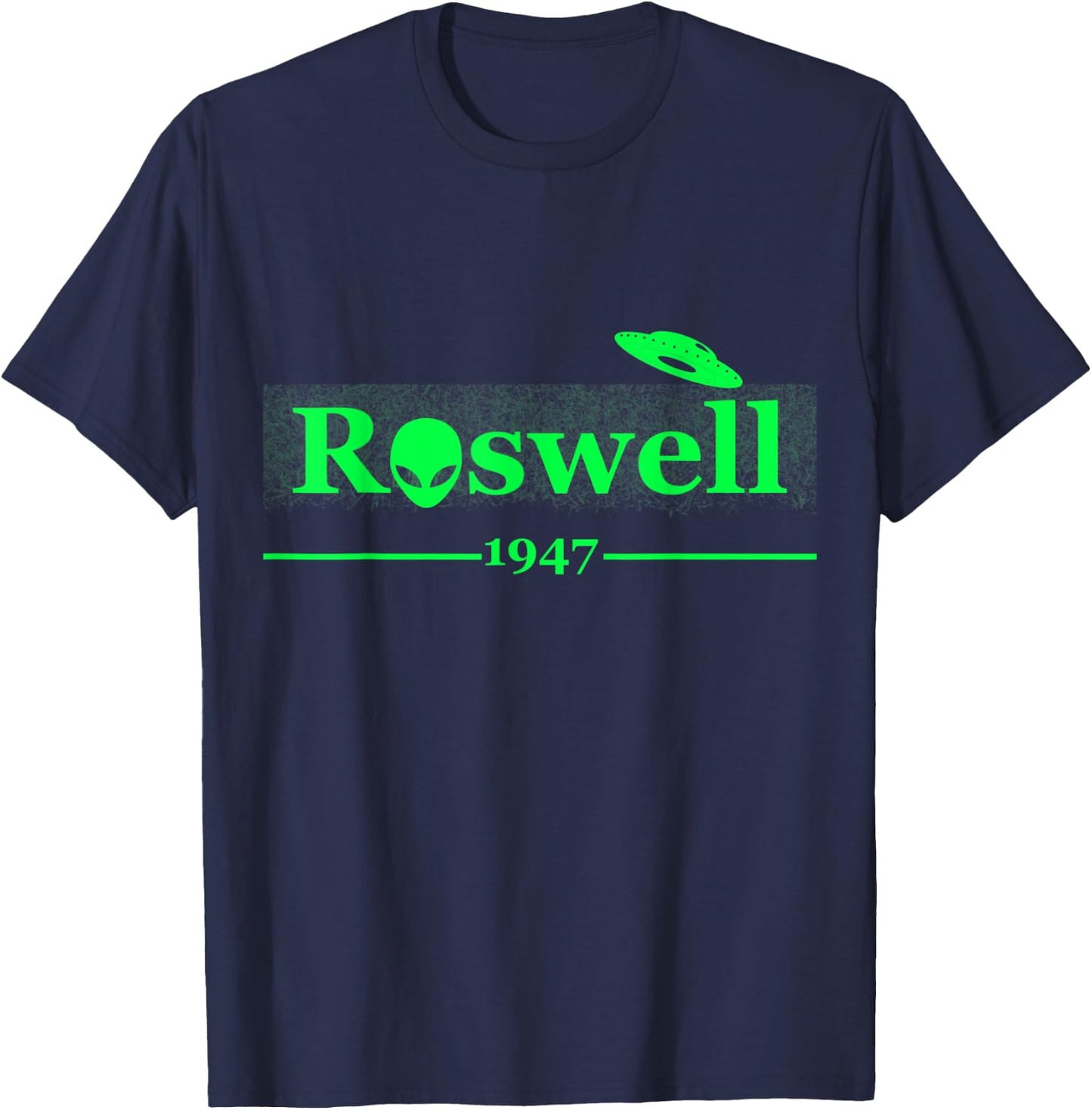Roswell 1947 Alien UFO New Mexico Believers Gift T-Shirt - T-Shirt | Navy