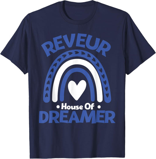 Reveur House of Dreamers Vintage Rainbow Spirit T-Shirt - T-Shirt | Navy