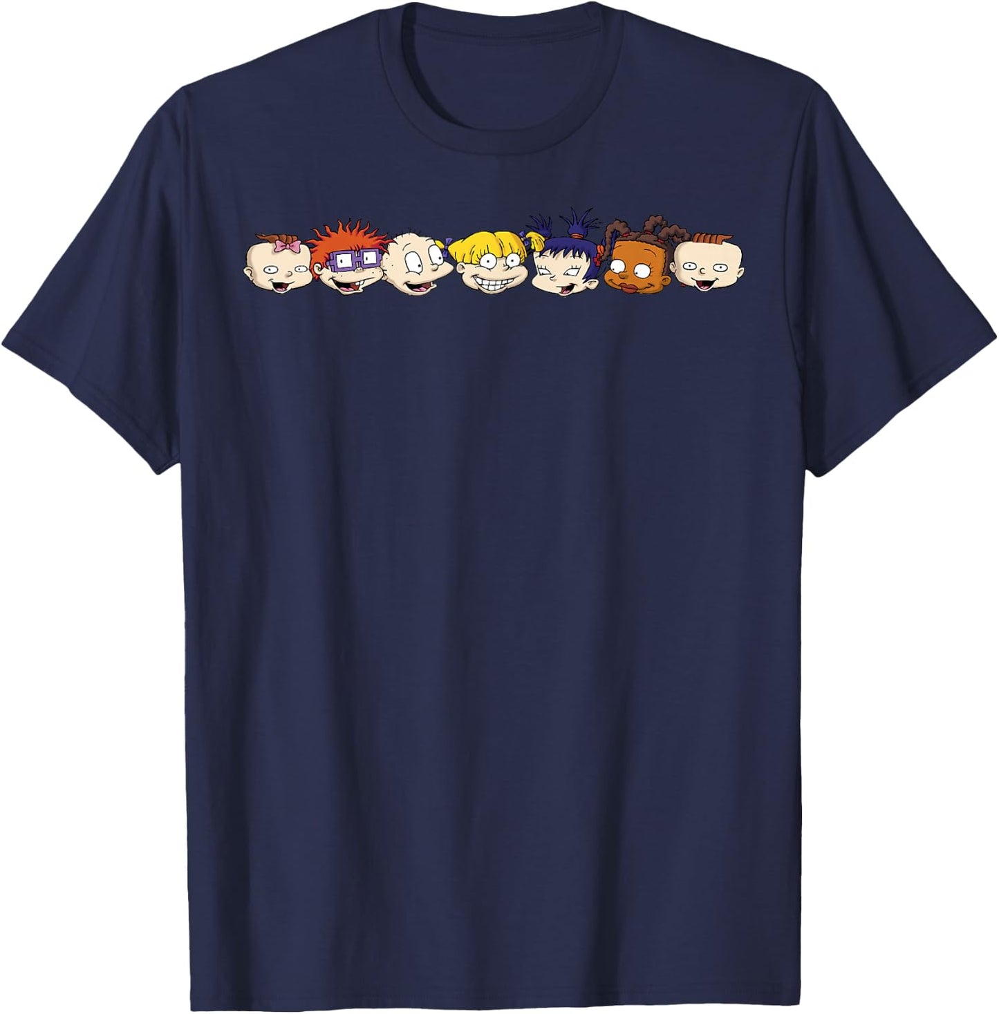 Nickelodeon Rugrats Character Headshots T-Shirt - T-Shirt | Navy