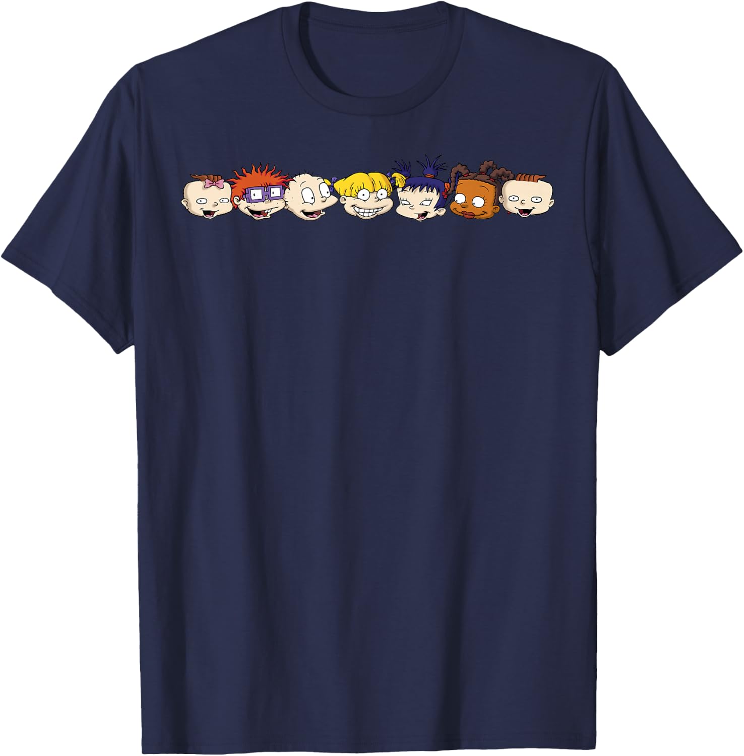 Nickelodeon Rugrats Character Headshots T-Shirt - T-Shirt | Navy
