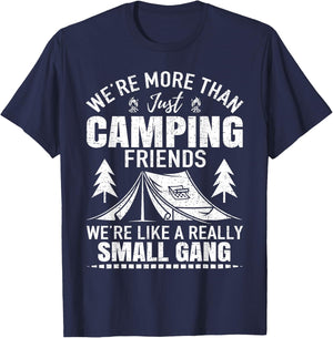 Camping Friends We're Like Small Gang T-Shirt - T-Shirt | Navy