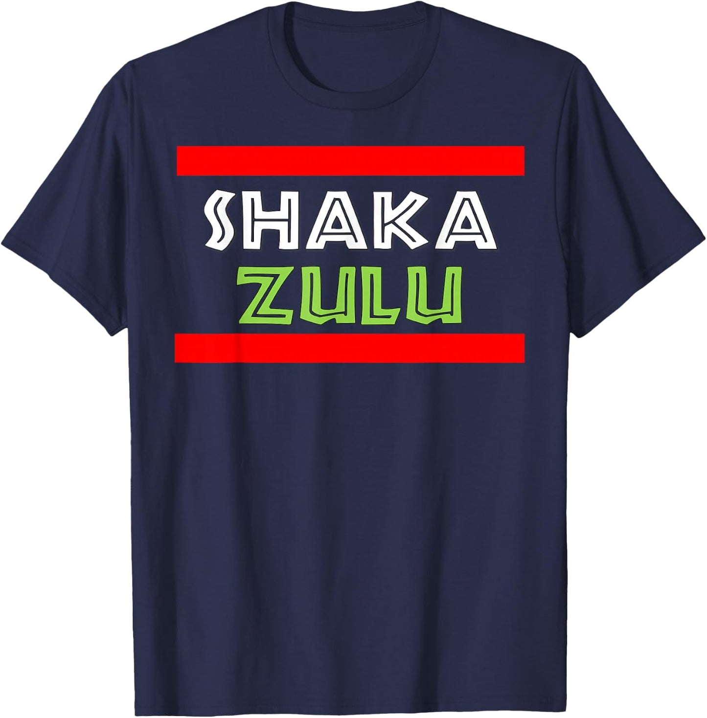 Shaka Zulu T-Shirt - T-Shirt | Navy