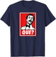 Que Manuel Classic British Comedy Fawlty Towers Quote Design T-Shirt - T-Shirt | Navy