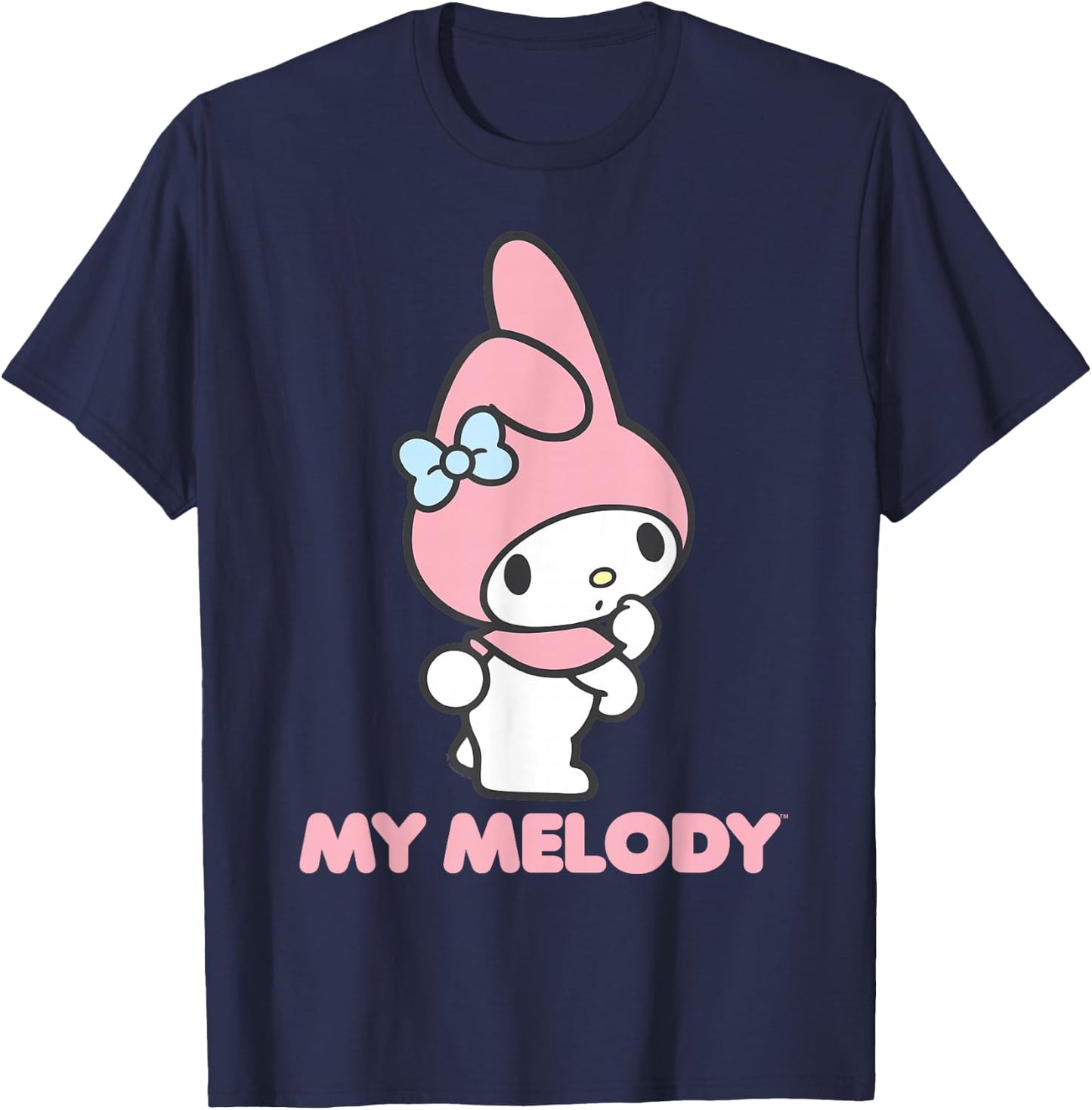 My Melody Backside Logo Shirt T-Shirt - T-Shirt | Navy