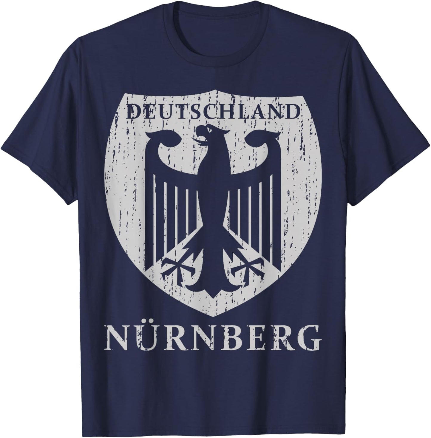 Germany Deutschland Nuremberg T-Shirt - T-Shirt | Navy