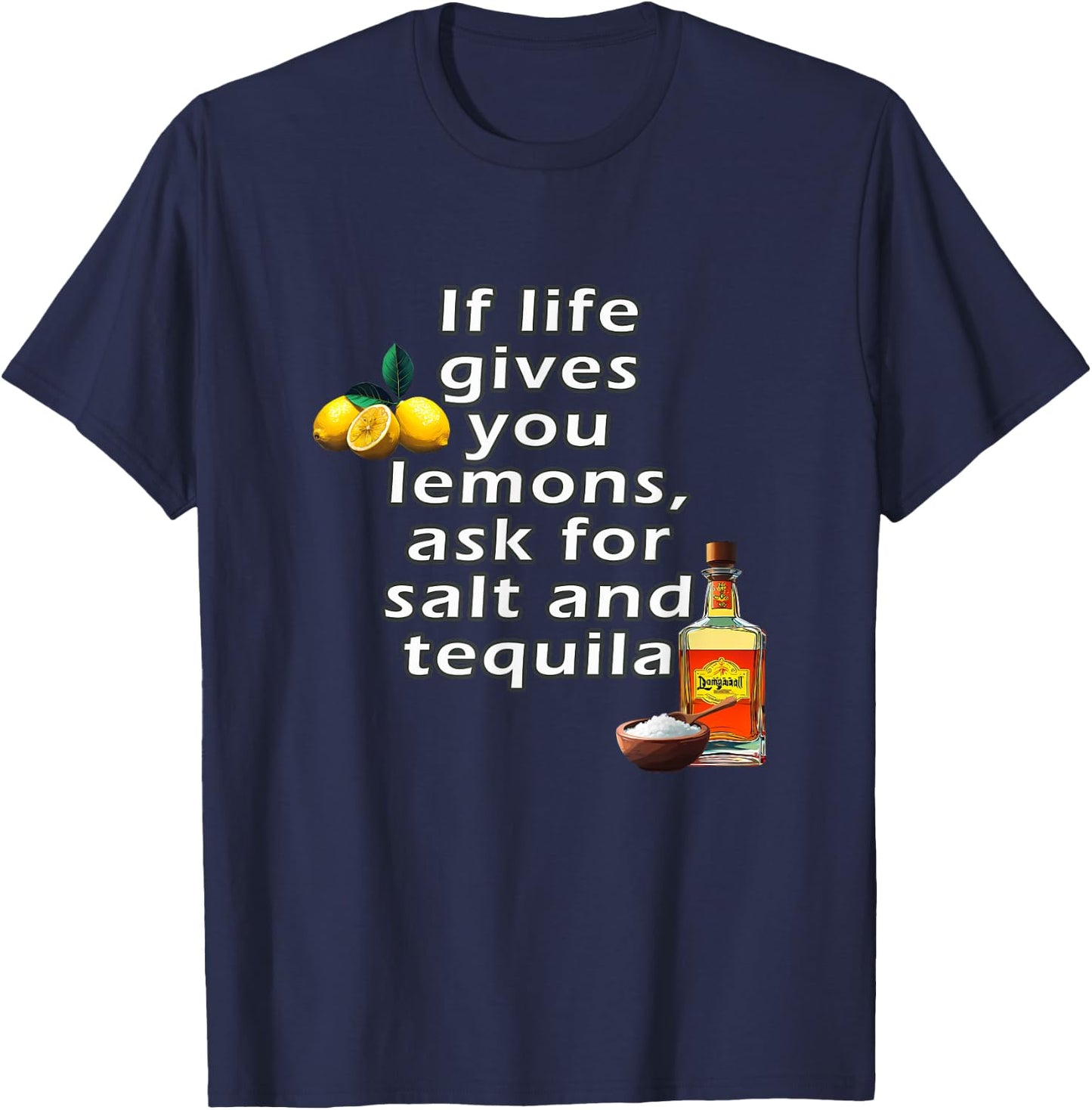 If Life Gives You Lemons, Fashion with a Touch of Optimism T-Shirt - T-Shirt | Navy