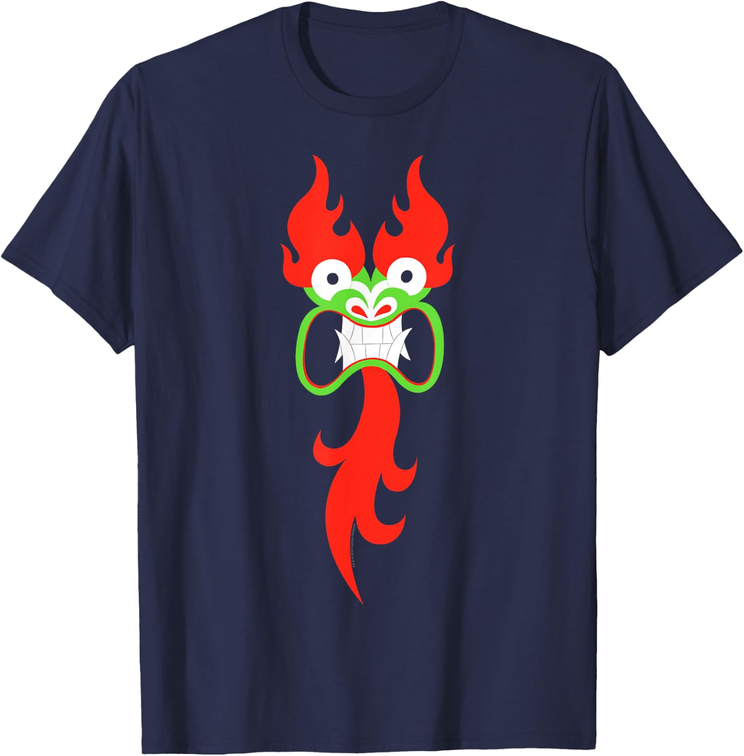 Samurai Jack Aku Face T-Shirt - T-Shirt | Navy