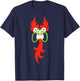 Samurai Jack Aku Face T-Shirt - T-Shirt | Navy