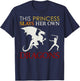 Dragon Shirt for Girls - This Princess Slays Her Own Dragons T-Shirt - T-Shirt | Navy