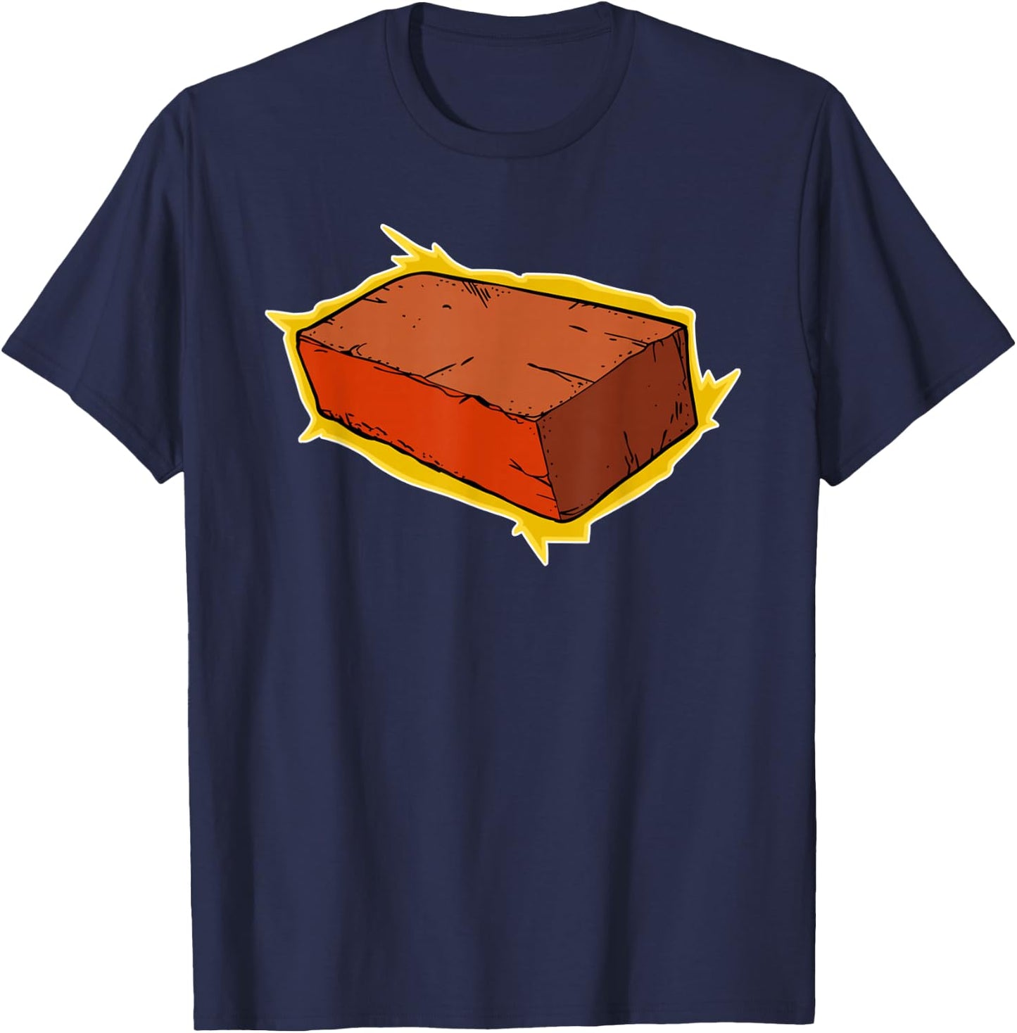 Brick T-Shirt - T-Shirt | Navy