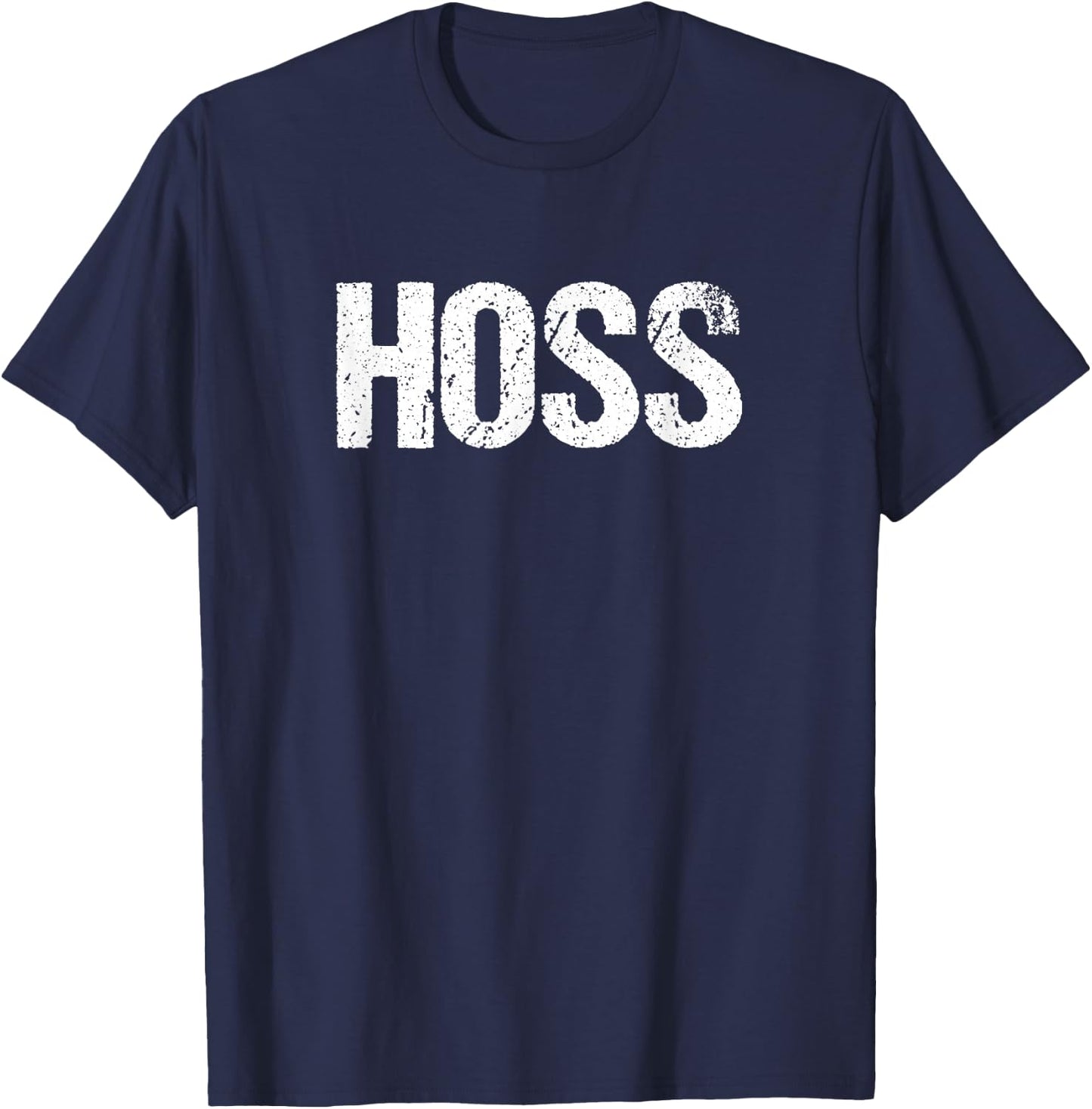 Hoss Shirt Tough Redneck Cowboy Farmer T-Shirt - T-Shirt | Navy