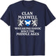 Maxwell Scottish Family Clan Scotland Name T-Shirt - T-Shirt | Navy