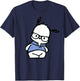 Pochacco Nerd Glasses T-Shirt - T-Shirt | Navy