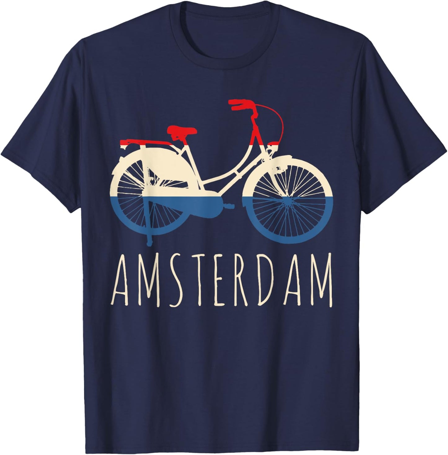 Amsterdam T-Shirt - T-Shirt | Navy