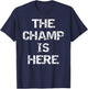 It's Football Time Y'all Design Studio Funny Fantasy Football Championship Trophy - Black, -Adults, Short Sleeve, Classic Fit, Cotton 65% Polyester 35% T-Shirt - T-Shirt | Navy