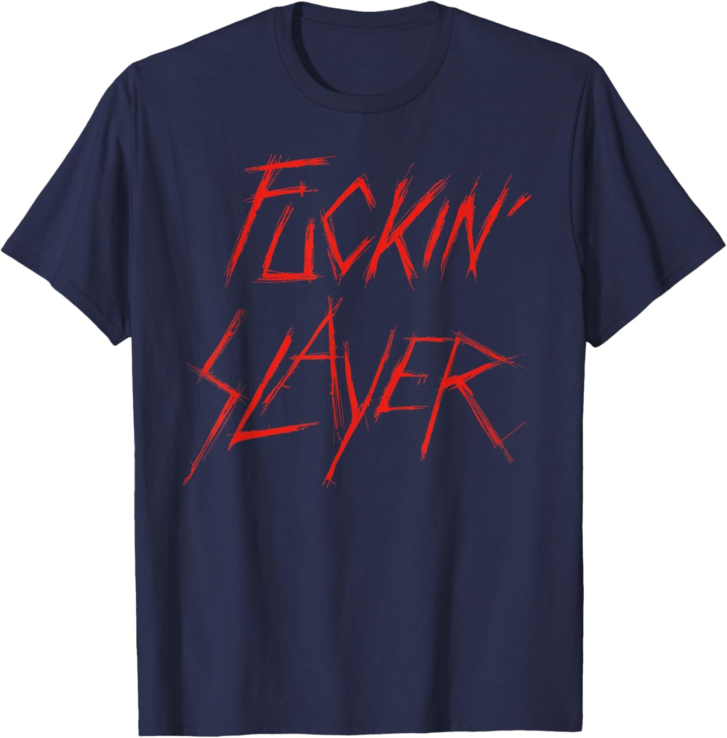 Slayer - F^^^ing Slayer T-Shirt - T-Shirt | Navy