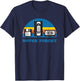 Never Forget T Shirt Funny Floppy Disk VHS Tape 90s 80s T-Shirt - T-Shirt | Navy