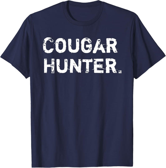 Cougar Hunter Cougar Hunting T-Shirt - T-Shirt | Navy