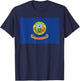 Idaho State Flag T-Shirt - T-Shirt | Navy