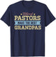 Retired Pastor Grandpa Retirement Gift Preacher T-Shirt - T-Shirt | Navy