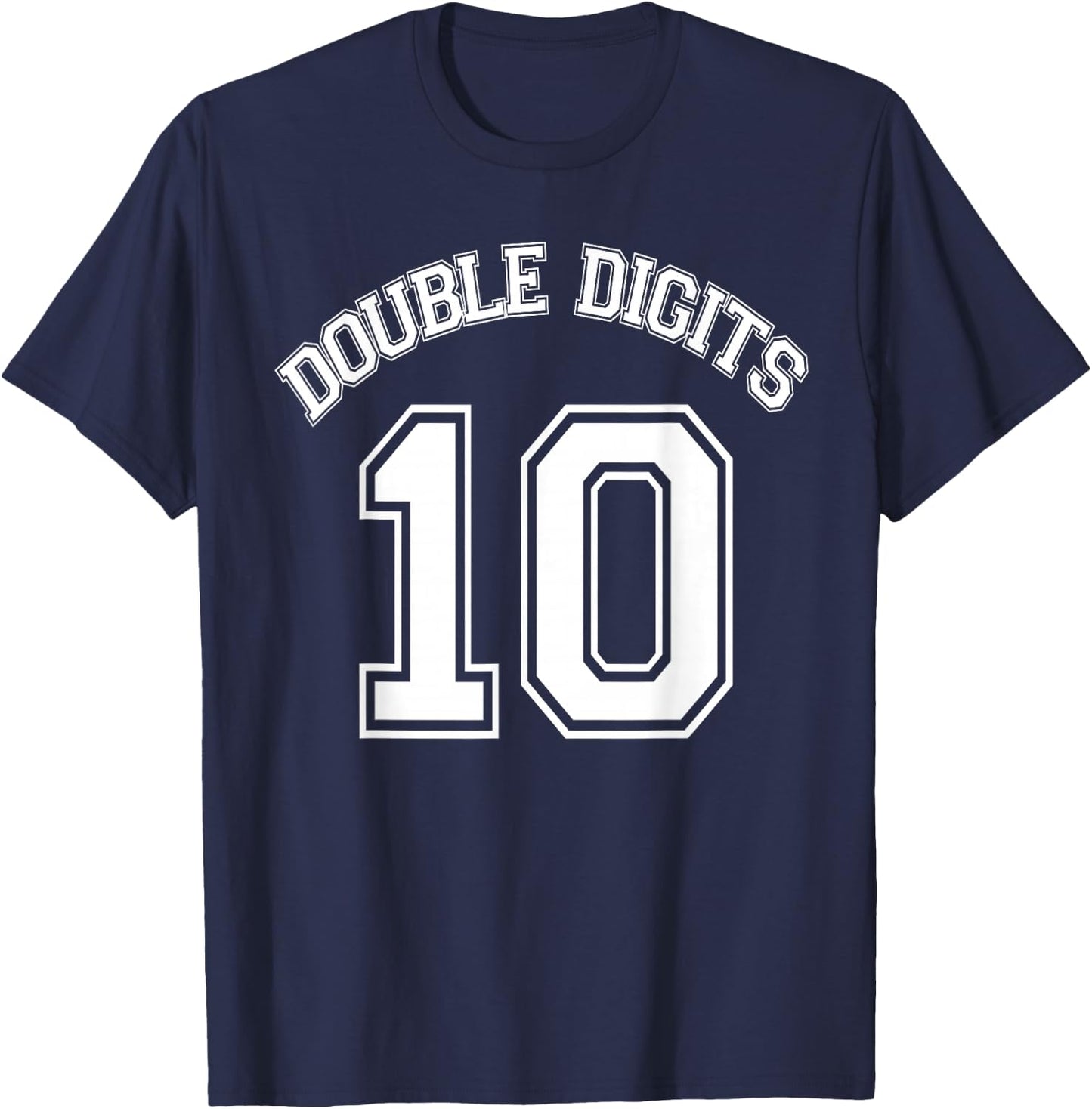 Kids 10th Birthday Double Digits Day T-Shirt - T-Shirt | Navy