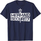 Mermaid Security Shirt Men Boys Swim Team Gift Swimmer T-Shirt - T-Shirt | Navy