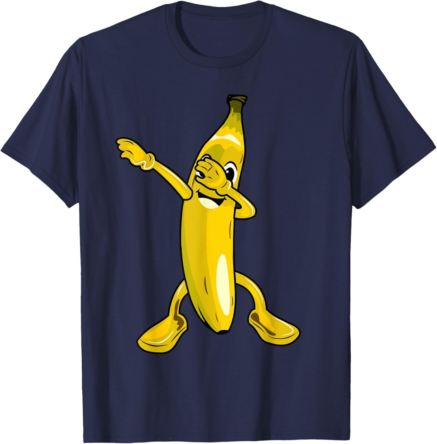 Cool Dab Banana is Dabbing | Cute Dab Fruit Lover Gift T-Shirt - T-Shirt | Navy