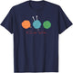 funny knit DESIGN for knitters crafters crocheters T-Shirt - T-Shirt | Navy