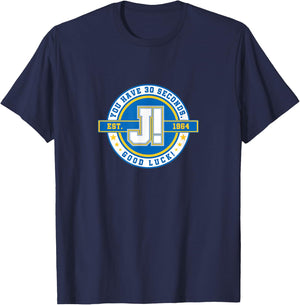 Jeopardy! 30 Second Varsity T-Shirt - T-Shirt | Navy