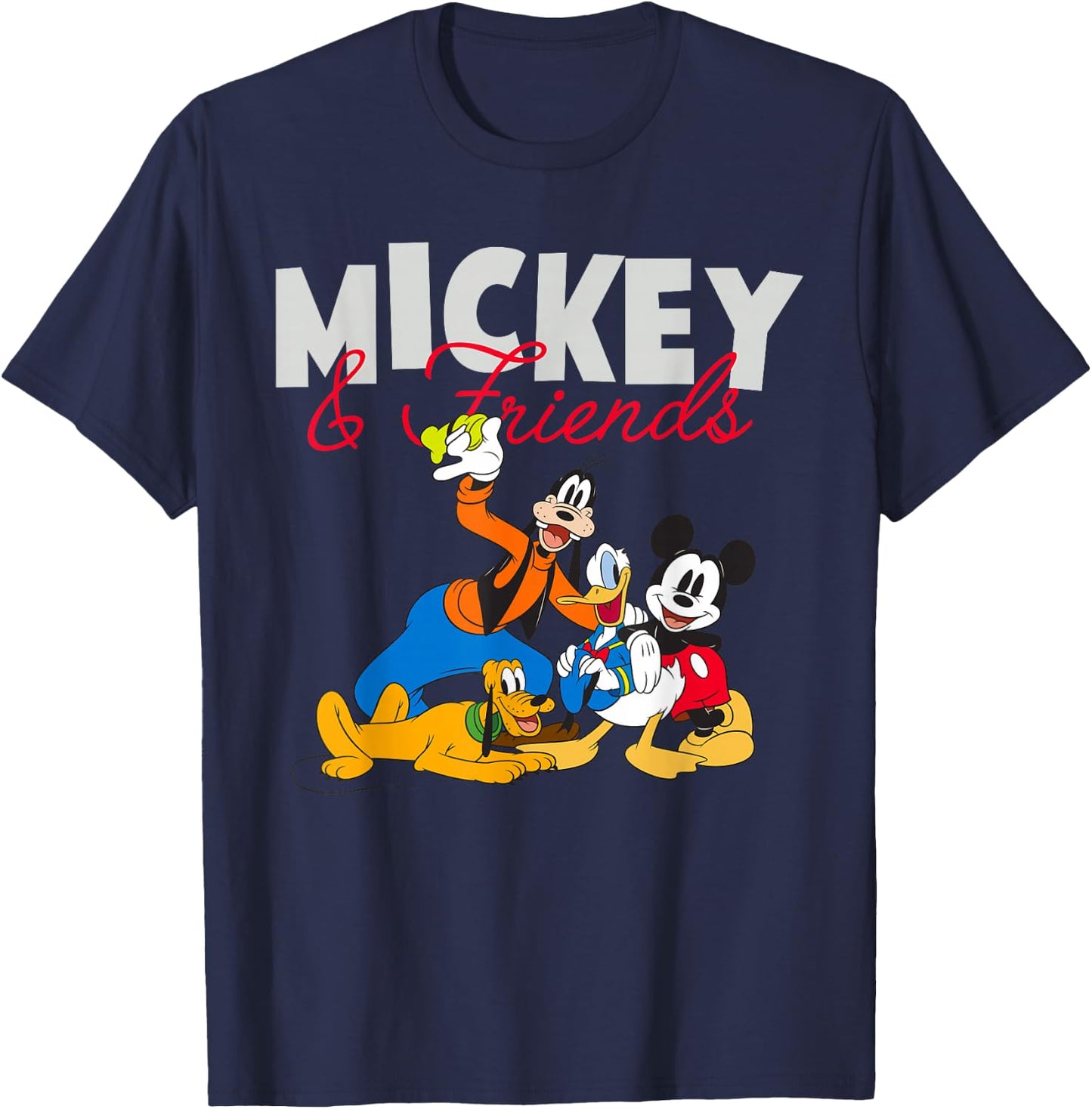 Disney Mickey and Friends Squad T-Shirt - T-Shirt | Navy