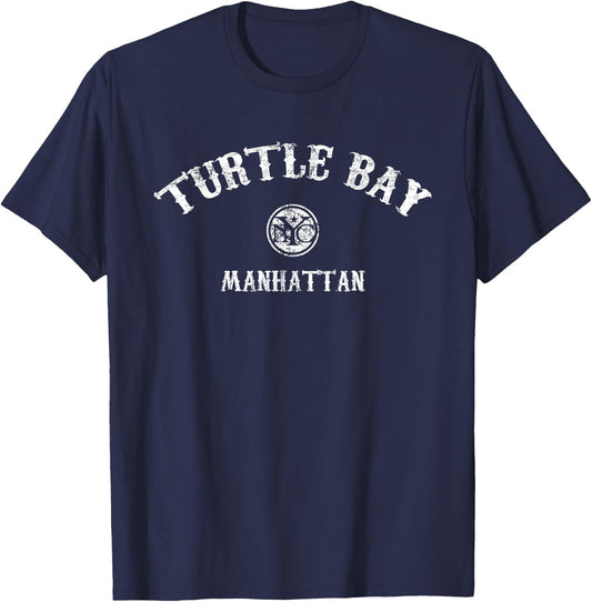 TURTLE BAY NYC | Vintage New York City T-Shirt - T-Shirt | Navy