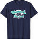 Softball Diamonds are a Girl's Best Friend shirt gift teal T-Shirt - T-Shirt | Navy
