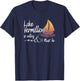 Lake Vermillion, Minnesota Lake is Calling T-Shirt - T-Shirt | Navy