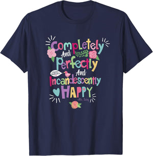Jane Austin Quote Shirt, Pride and Prejudice T-Shirt - T-Shirt | Navy