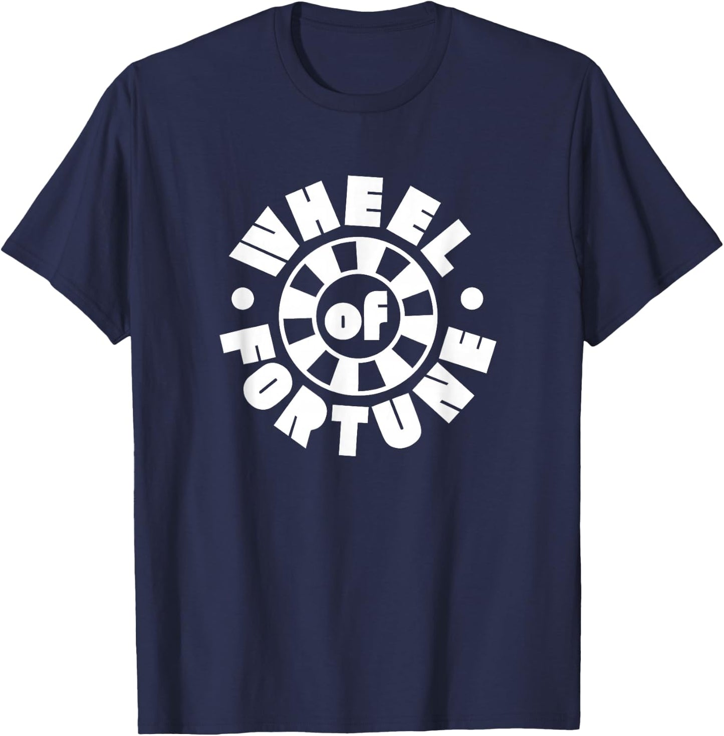 Wheel of Fortune Light Wheel T-Shirt - T-Shirt | Navy