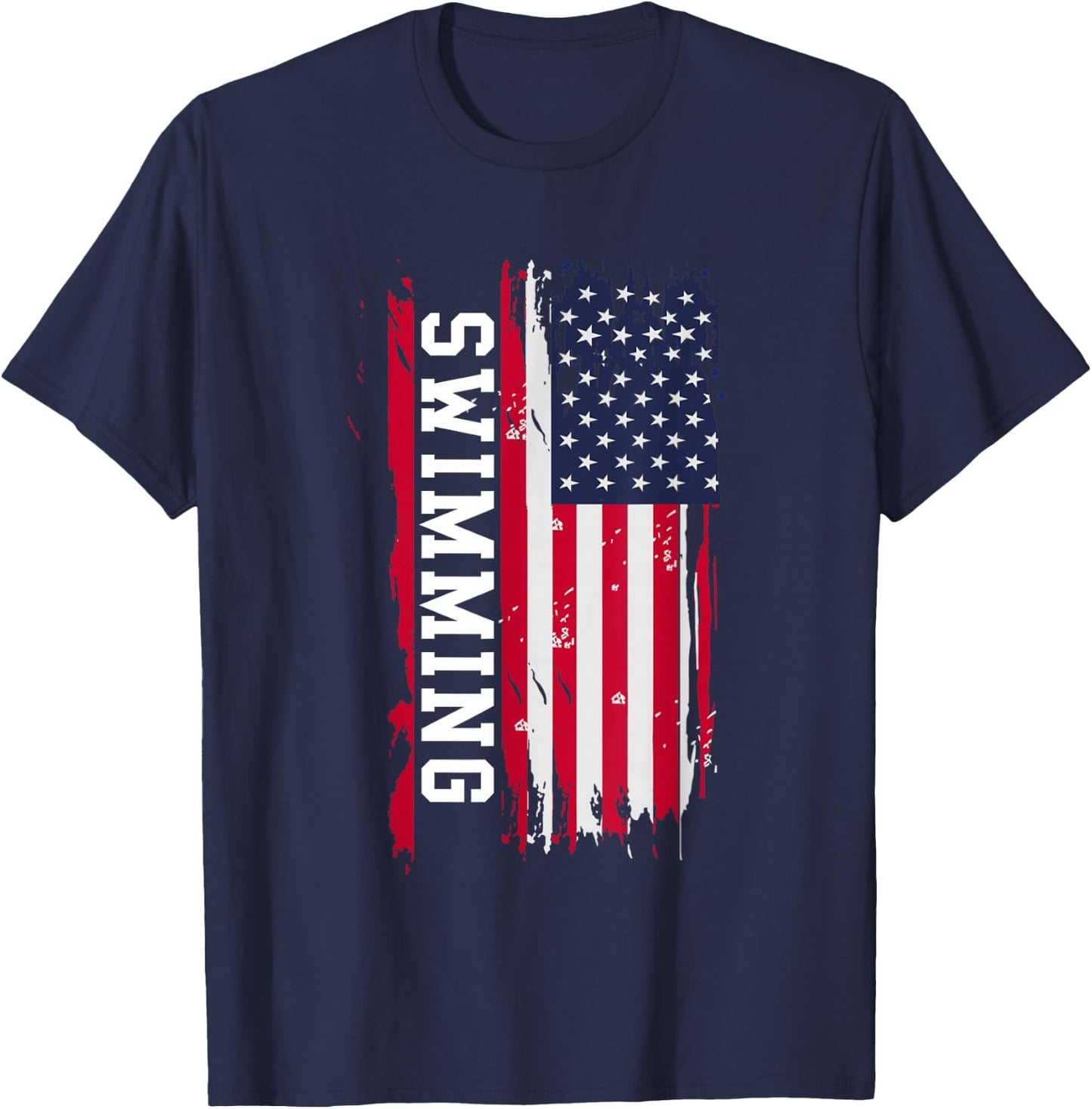 Swimming And Swimmers T-Shirt - T-Shirt | Navy