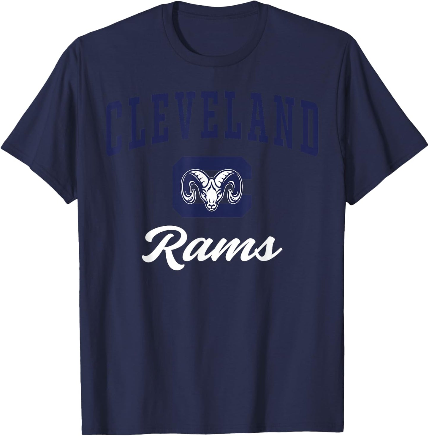 Cleveland High School Rams T-Shirt - T-Shirt | Navy