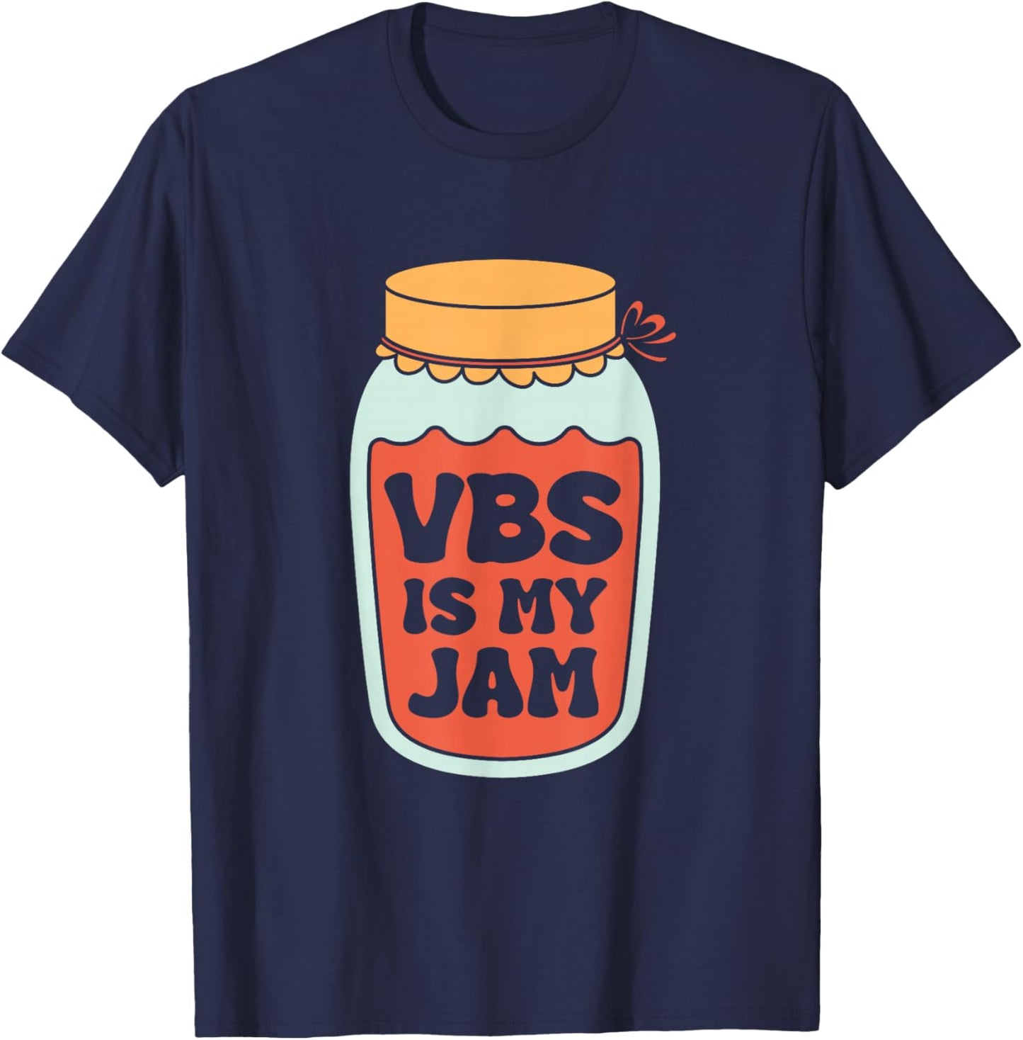 Vacation Bible School is My Jam Kids VBS Crew T-Shirt - T-Shirt | Navy