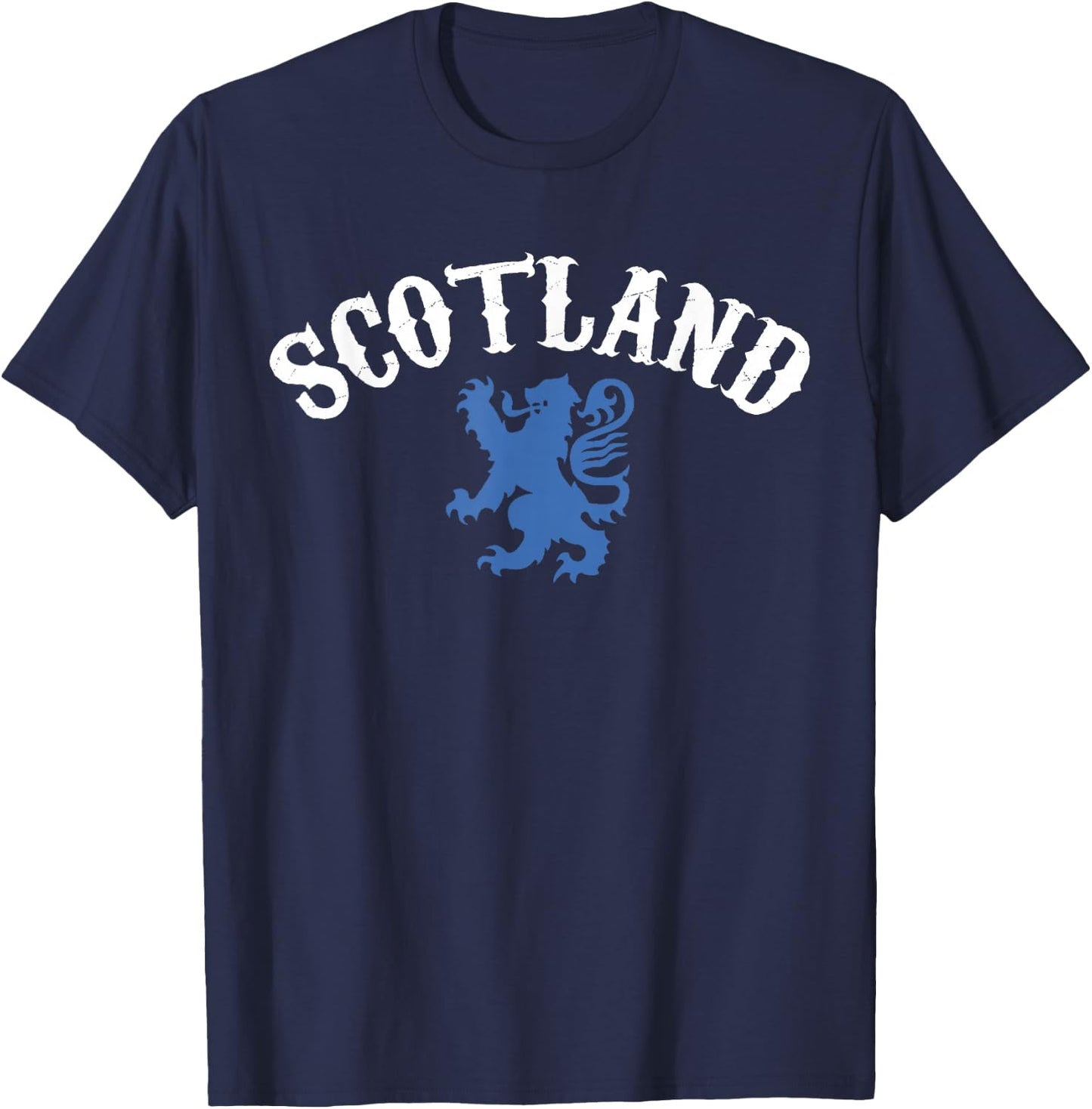 Scotland United Kingdom Scottish European T-Shirt - T-Shirt | Navy