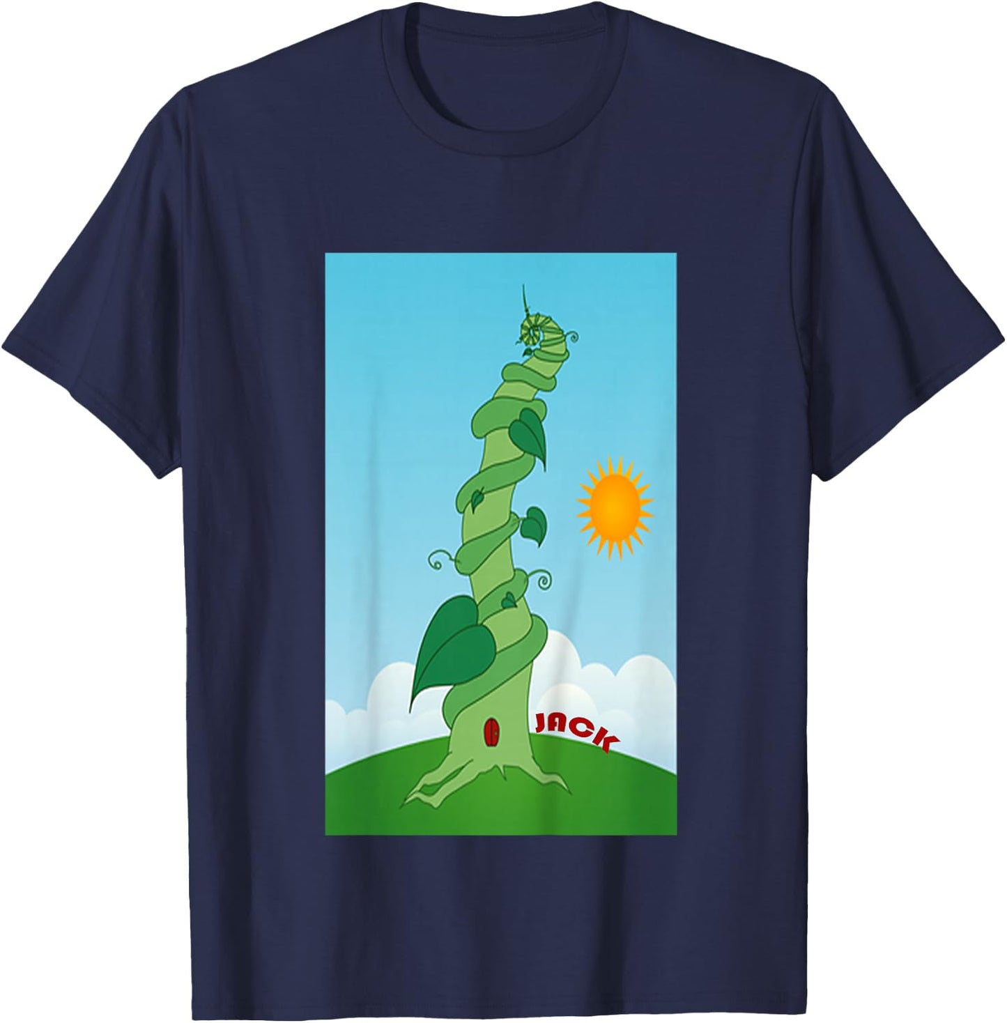 Kids Jack and the beanstalk T-Shirt - T-Shirt | Navy