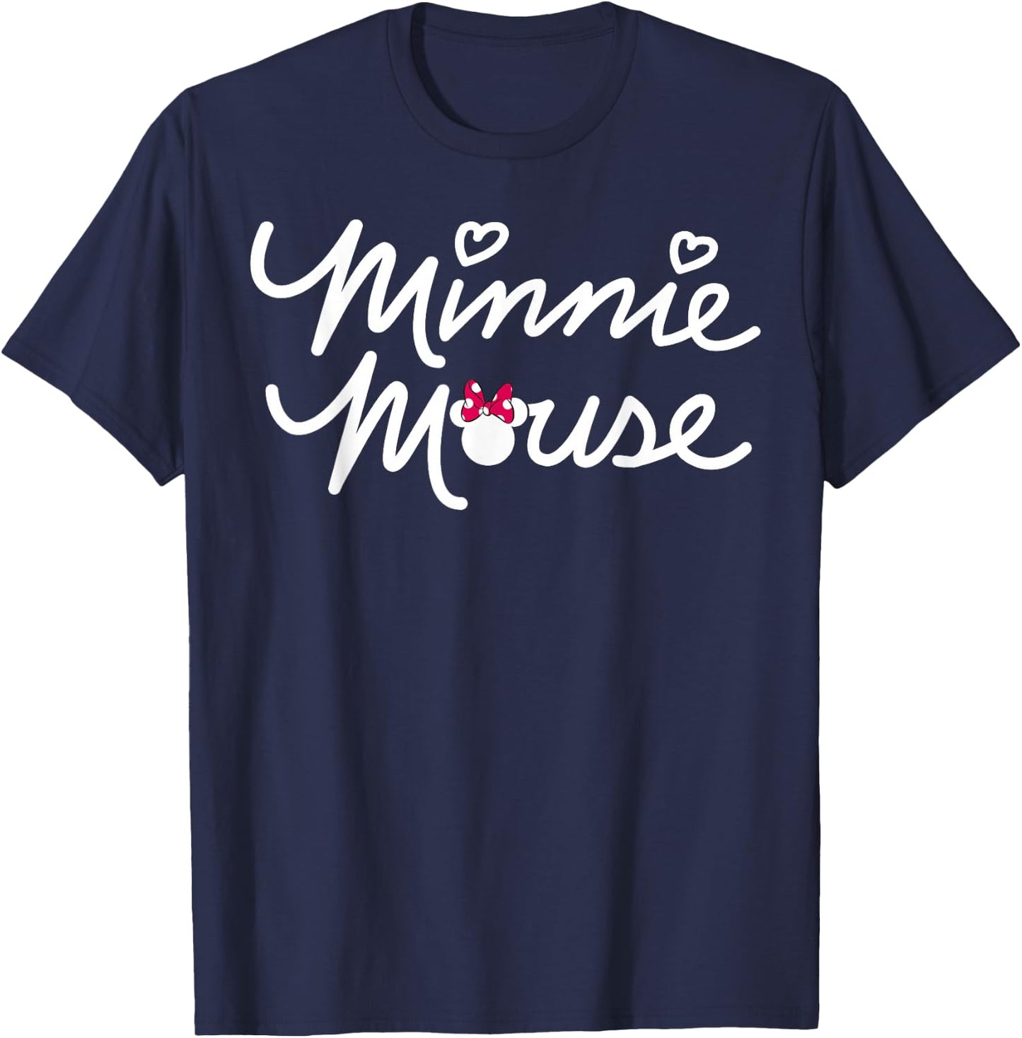 Disney - Minnie Mouse Script T-Shirt - T-Shirt | Navy
